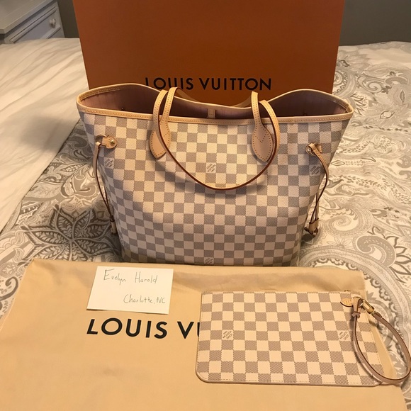 Neverfull MM azure rose - Picture 1 of 4